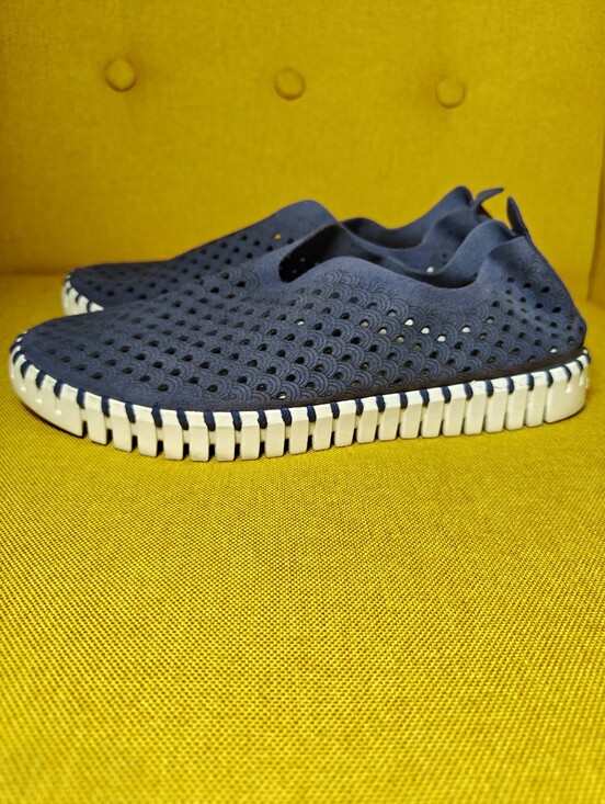 Ilse Jacobsen Shoes - ILSE JACOBSEN Tulip Blue Women's Flats Casual Shoes Size 8 (EU 38)